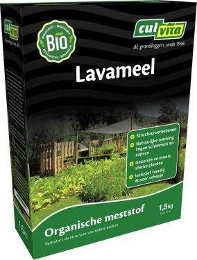 Culvita - Biologische Lavameel plantenvoeding - Lavameel Meststof 1