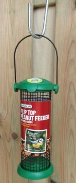 Fliptop raam pinda feeder